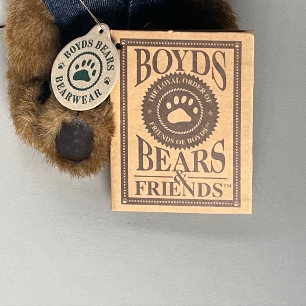 Boyds Bears Raeburn 7" 1997 Retired Fully Jointed Plush Bear With Tags - Picture 2 of 8